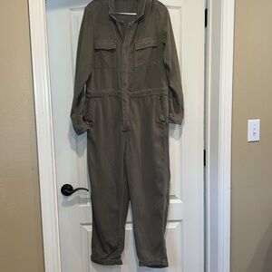 Carly Jean Los Angeles Charlie Jumpsuit in Green